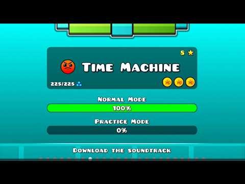 Geometry Dash Lv 8 (Time Machine) - All Coins | Perfect Run 🔥 (No Miss) #geometrydash #gd #gaming