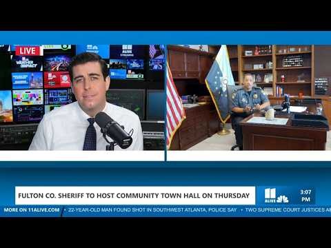 Fulton sheriff discusses town hall and jail challenges