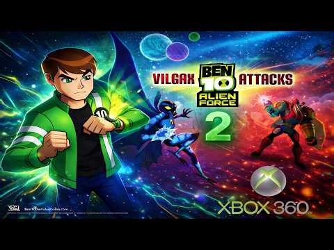 Ben 10 Alien Force: Vilgax Attacks (2009) Xbox 360 Gameplay Walkthrough Full Game [4K 60FPS] Part 2