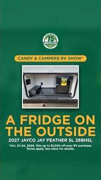 A Fridge on the Outside | 2027 Jayco Jay Feather SL 26BHSL Walkthrough | Hilltop Camper & RV