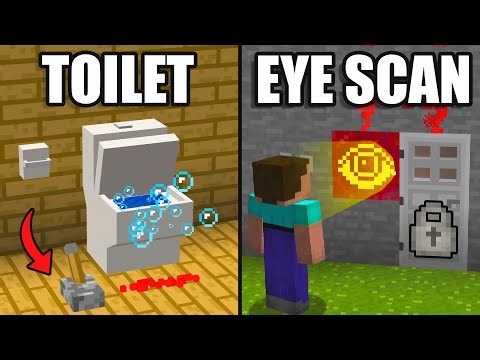 25+ MINI Redstone Build Hacks That 100% Work!