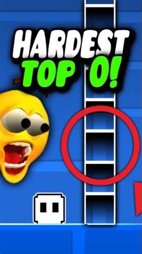 HOW TO MAKE THE HARDEST LEVEL IN GEOMETRY DASH#geometrydash #gd #shorts #games