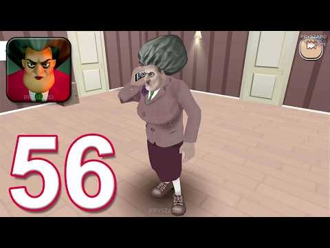 Scary Teacher 3D - (Poki) - Gameplay Walkthrough Part 56 - Miss T Turns Black & White (Android, IOS)