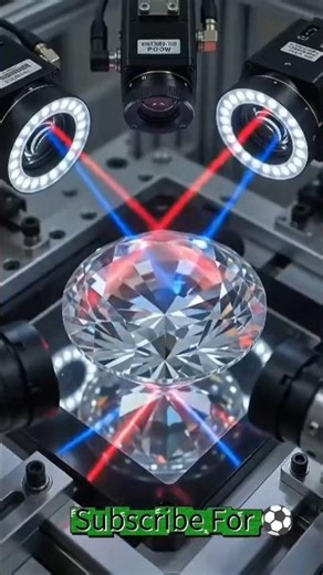How Diamonds Are Made !💎 #Diamond #DiamondFactory #FactoryProcess
