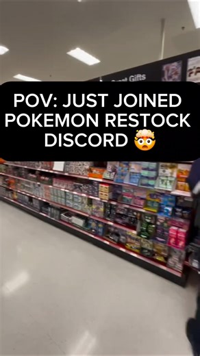 POV: JUST JOINED A POKEMON RESTOCK DISCORD 🤯