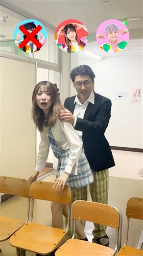 怖い先生から逃げろ！捕まると・・・ #shorts
