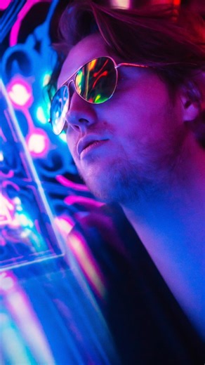 All you need to create a dreamy cinematic shot is a TV and some awesome Maven Filters!
