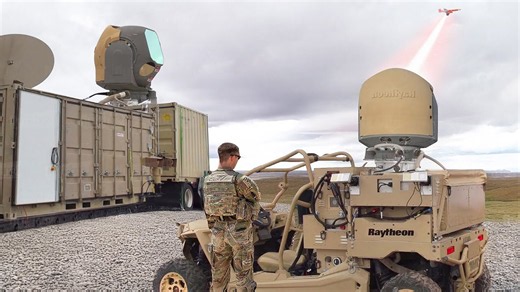 US Air Force conducts tests on advanced laser weapon to eliminate threats from drones