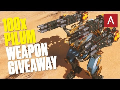War Robots - Your Chance To Win A Pilum Weapon!