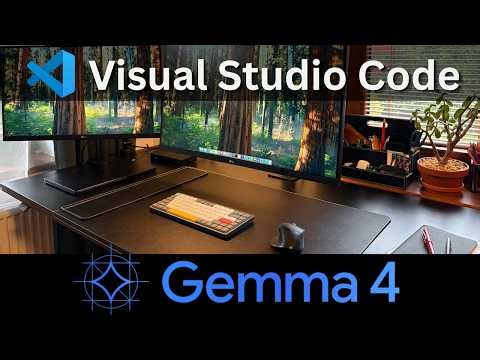 Coding in VS Code with Gemma 4 and Ollama
