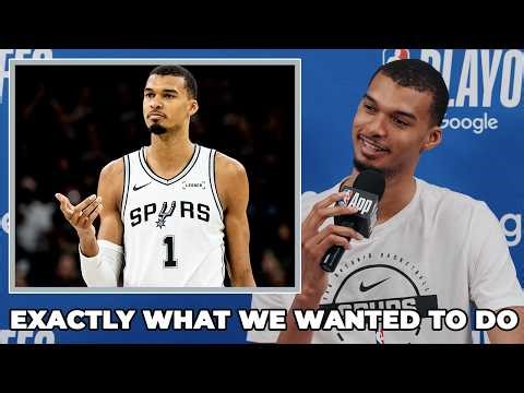 Victor Wembanyama on How Spurs Approached Game 5 to Close Out Series