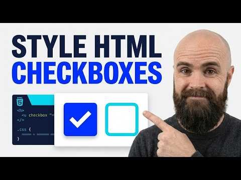 Style HTML5 Checkboxes [Easy Steps]