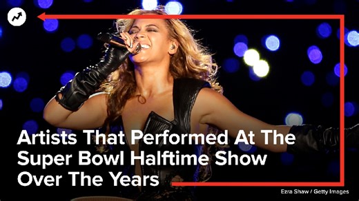 Artists That Performed At The Super Bowl Halftime Show Over The Years