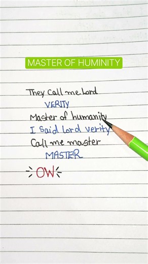 Lord Verity (lyrics) - Master of Humanity (Horror Skunx)