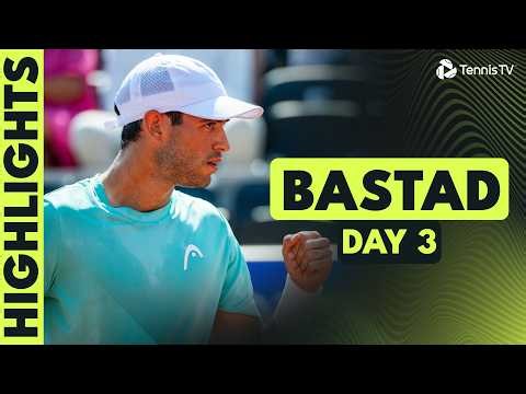 Darderi Begins His Title Defence, Borges Takes On Dimitrov & More | Bastad Day 3 Highlights