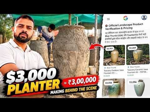 How We Make a $3,000 Garden Planter | Cement Craft | C Craft BTS