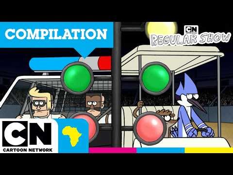 Best Car Rides Ever | Chaos on Wheels Compilation | Regular Show | Cartoon Network Africa