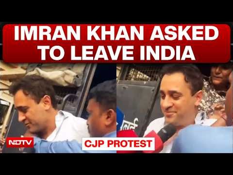 Imran Khan Deportation | Imran Khan Asked To Leave India Days After Participating In CJP Protest