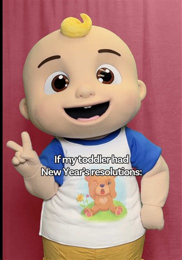Toddler's Funny New Year's Resolutions with JJ