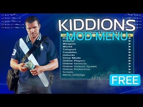 Kiddions Mod Menu GTA 5 | Undetected & FREE | Money Hacks, Scripts Online | Download Tutorial 2025