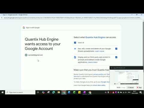 OAuth Grant Cycle - Quantix Hub Engine - quantix-hub-engine