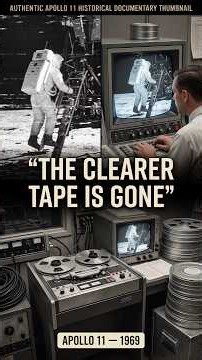 THE LOST APOLLO 11 TAPES: The Clearer Moonwalk That Disappeared #truestory #history