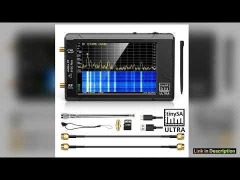 2023 New Handheld 28 Display Tiny Spectrum Analyzer TinySA ULTRA 4 Display 100kHz to 53GHz with