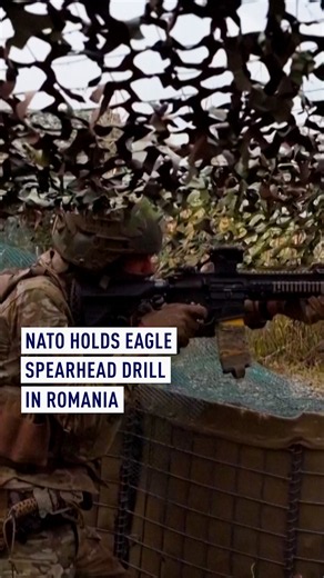 NATO holds Eagle Spearhead drill in Romania
