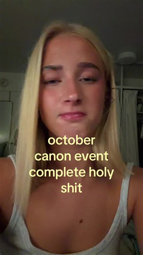 October canon event complete — how it feels (October canon event)