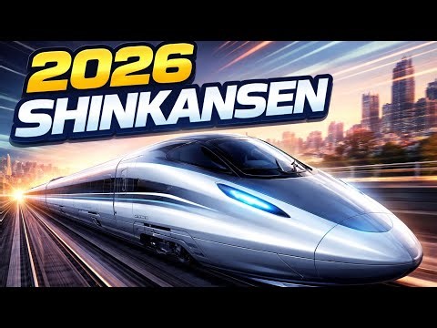 2026年新幹線がヤバすぎる！未来すぎる内装＆衝撃の外観に世界が震えた🚄🔥