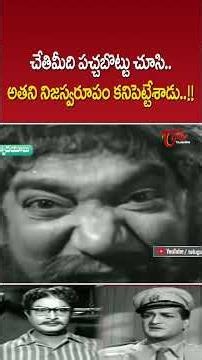 పచ్చబొట్టు చెప్పేసిన సీక్రెట్..NTR Ultimate Scene #NinduHrudayalu #Shorts #youtubeshorts