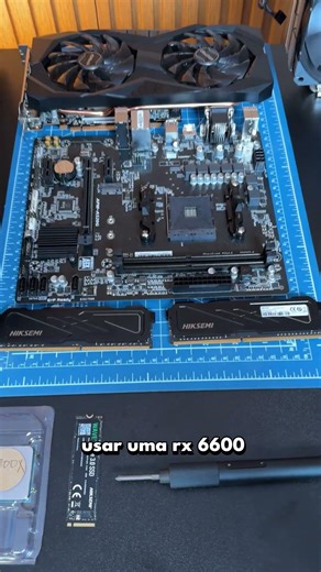 Resolvi o problema do Mini PC Gamer AllBlack #tgtlegion #rx6600 #placadevideo #dicadepc
