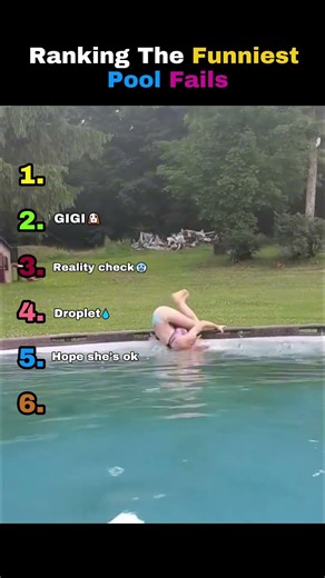 Ranking The Funniest Pool Fails Ever Recorded