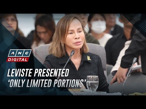 Ombudsman: Leviste did not provide complete ‘Cabral files’ | ANC