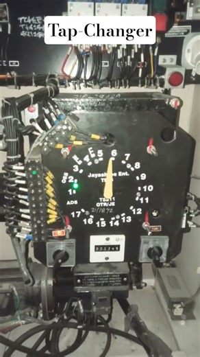 power transformer Tap changer. Automatic Tap changer #electrical #electrician #engineering