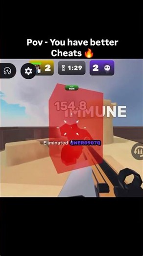 Set Fire on the Rain 🔥 | Rivals Cheats #roblox #rivals