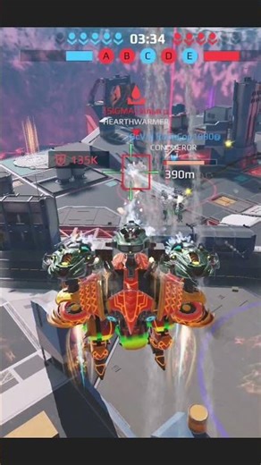 Eliminating four Titans in one round💯. #warrobots