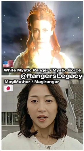 Udonna / White Mystic Ranger (Power Rangers Mystic Force) VS. Miyuki Ozu / MagiMother (Magiranger)