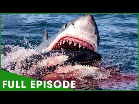 OCEAN’S ULTIMATE PREDATORS | Great White Shark vs Orca | Nature Animal Documentary