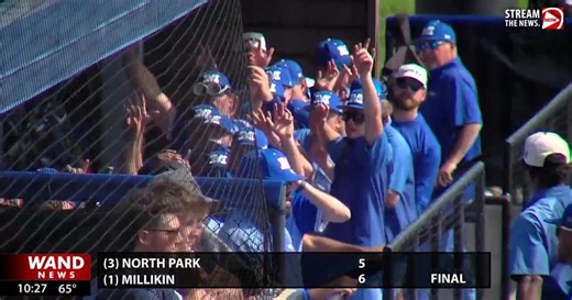 Millikin baseball walks-off CCIW tournament championship, topping North Park 6-5