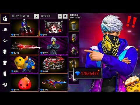 Purchasing Everything 😱 Evo M60 -1,78,000 Diamonds 😭 Garena Free Fire 