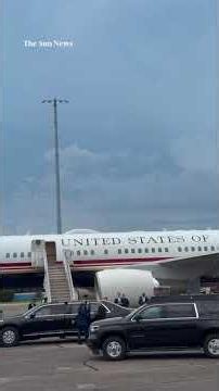 President Trump lands in Myrtle Beach
