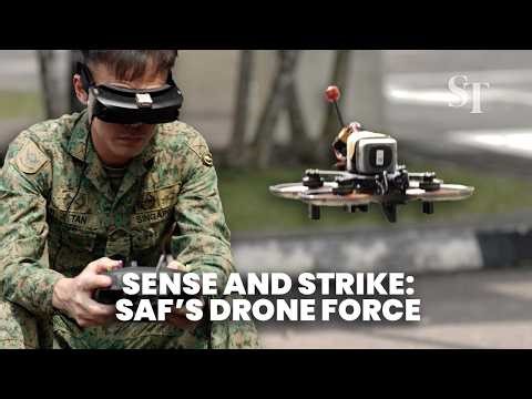 SAF’s 6th Division demonstrates sense and strike unmanned systems capabilities