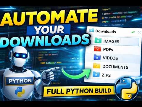Build a Smart File Organizer in Python (Step-by-Step System)