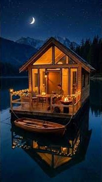 I Built a Floating Bunker On an Alpine Lake 🏔️🔥🌊