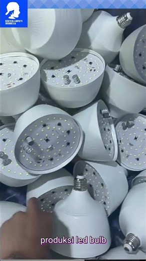 led light bulb production