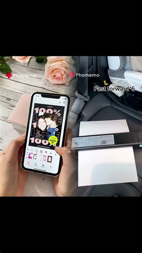 Packing my Valentine’s Day gift #phomemo #giftideas #valentinesday