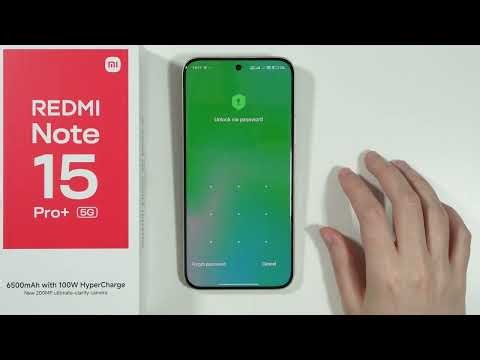 Redmi Note 15 Pro/Pro+ 5G: How to Change App Lock Password