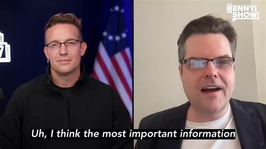 Well, this is getting intriguingly weird...former, controversial, Congressman Matt Gaetz, a onetime member of the Armed Services Committee, claims he was briefed by a uniformed military man about alien-human hybrids.