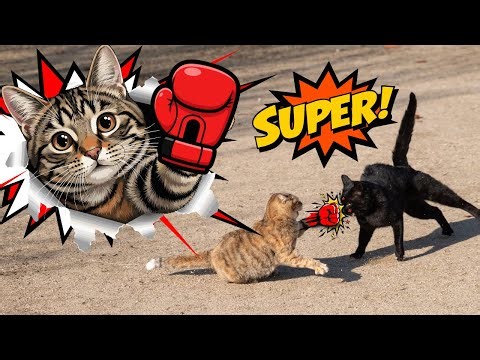 Cat fight compilation 2025 😻 | Funny cats compilation 2025 🐈 | Angry cats fighting cat